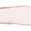 Sabots Crocs (GS) Classic doublés à paillettes « Or rose » 207462-2UB