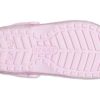 Sabots Crocs (GS) Classic doublés à paillettes « Rose » 207463-6S0