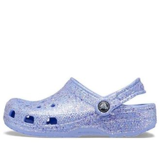 Sabots Crocs (GS) Classic Glitter « Bleu » 206993-5Q6