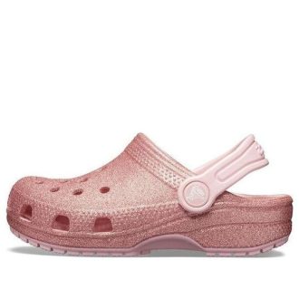 Sabots Crocs (GS) Classic Glitter « Rose » 205441-682