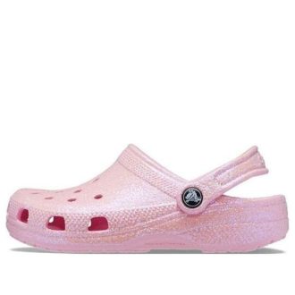 Sabots Crocs (GS) Classic Glitter « Rose » 206993-6S0