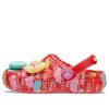 Sabots Crocs (GS) Classic Lined Elevated Sweethearts « Rouge multicolore » 207814-610