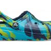 Sabots Crocs (GS) Classic Lined Marbled « Blue Tie Dye » 207238-4HQ