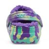 Sabots Crocs (GS) Classic Lined Marbled « Violet fluo multi » 207238-573