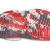 Sabots Crocs (GS) Classic Marbled « Blanc Rouge Gris » 207002-884