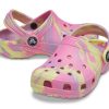Sabots Crocs (GS) Classic Marbled « Rose Jaune » 207002-6SO