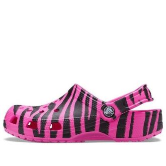 Sabots Crocs (GS) Classic Out of This World « Rose électrique noir » 206739-6QS