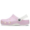 Sabots Crocs (GS) Classic « Rose Blanc » 209161-6S0