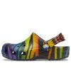 Sabots Crocs (GS) Classic Seasonal Print « Black Multi » 207345-0C4