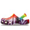 Sabots Crocs (GS) Classic Tie Dye Graphic « Violet Rouge » 205451-90H