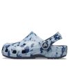 Sabots Crocs (GS) Classic Tie Dye Mania « Bleu marbré » 206486-95T