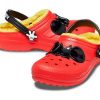 Sabots Crocs (GS) Classic x Mickey Mouse « Rouge Jaune Noir » 208027-063
