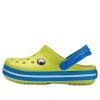Sabots Crocs (GS) Crocband à bout rond « Jaune Bleu » 204537-73E