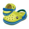 Sabots Crocs (GS) Crocband à bout rond « Jaune Bleu » 204537-73E