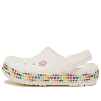 Sabots Crocs (GS) Crocband Gem Band « Blanc Multi » 207605-100