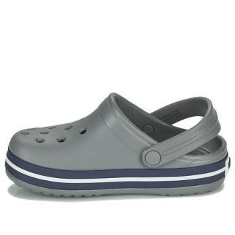 Sabots Crocs (GS) Crocband « Gris Bleu » 207006-05H