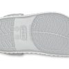 Sabots Crocs (GS) Crocband Logo Mania « Gris Argenté » 205992-00J