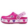 Sabots Crocs (GS) Crocband Mickey Fun Lab Lights « Rose Blanc » 204994-6X0
