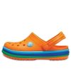 Sabots Crocs (GS) Crocband Rainbow Band « Orange Bleu » 205205-80O