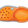 Sabots Crocs (GS) Crocband Rainbow Band « Orange Bleu » 205205-80O