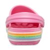 Sabots Crocs (GS) Crocband Rainbow Glitter « Rose » 206151-669