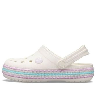Sabots Crocs (GS) Crocband Sport Cord « Blanc » 205899-159