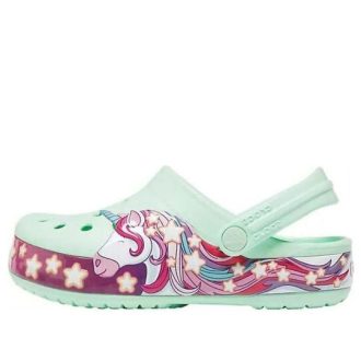 Sabots Crocs (GS) Crocband Unicorn « Vert Rouge » 206270-3TI