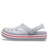 Sabots Crocs (GS) Crocband Varsity « Gris Rouge » 207008-007