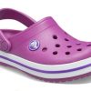 Sabots Crocs (GS) Crocband « Violet et blanc » 204537-54R