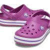 Sabots Crocs (GS) Crocband « Violet et blanc » 204537-54R