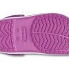 Sabots Crocs (GS) Crocband « Violet et blanc » 204537-54R