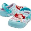 Sabots Crocs (GS) Fun Lab Disney La Petite Sirène « Bleu ciel blanc » 206281-4O9