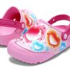 Sabots Crocs (GS) Fun Lab Heart Lights « Rose Bleu » 205648-6I2
