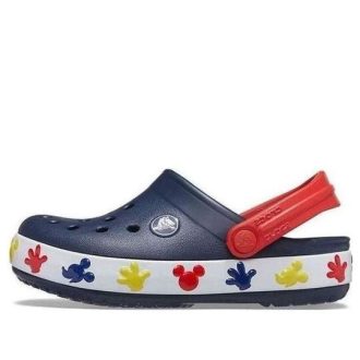 Sabots Crocs (GS) Fun Lab Mickey Lights « Bleu marine » 207459-410