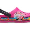 Sabots Crocs (GS) Fun Lab Trolls 2 « Rose bonbon » 206611-6X0