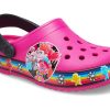 Sabots Crocs (GS) Fun Lab Trolls 2 « Rose bonbon » 206611-6X0
