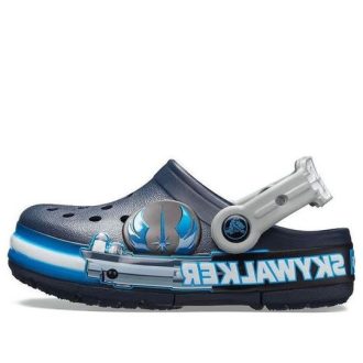 Sabots Crocs (GS) Funlab Luke Skywalker Lights « Gris Bleu » 206280-410