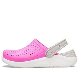 Sabots Crocs (GS) LiteRide « Rose Blanc Gris » 205964-6QR