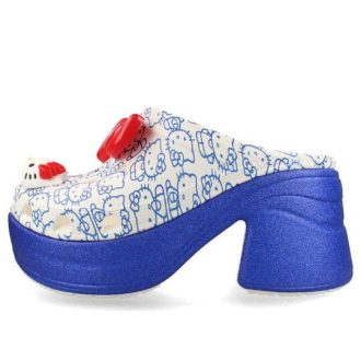 Sabots Crocs Hello Kitty Siren (femmes) « Blanc Bleu » 209451-100