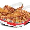 Sabots Crocs KFC x Classic « Imprimé poulet frit » 206675-90H
