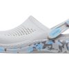 Sabots Crocs LiteRide 360  marbrés « Gris clair oxygène » 207634-0ZU