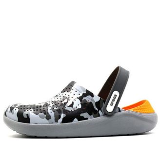 Sabots Crocs Literide Graphic « Gris Noir » 205359-97A