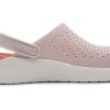 Sabots Crocs LiteRide pour adultes – 7 « Rose et blanc » 204592-6PL