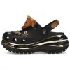 Sabots Crocs Mega Crush « Black Tan » 209357-001