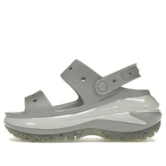 Sabots Crocs Mega Crush « Gris clair » 207989-007
