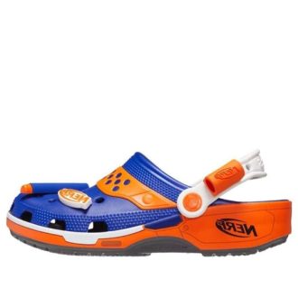 Sabots Crocs Nerf Classic « Bleu Orange » 209309-0DA
