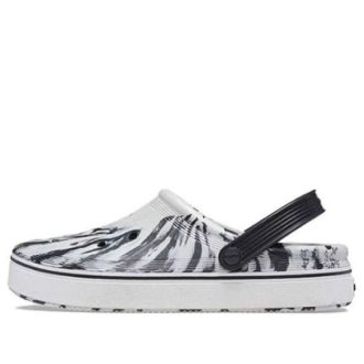 Sabots Crocs Off Court « Marbre Blanc Noir » 208601-066