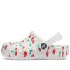 Sabots Crocs (PS) Baya Graphic « Cerise blanche » 207017-1F6