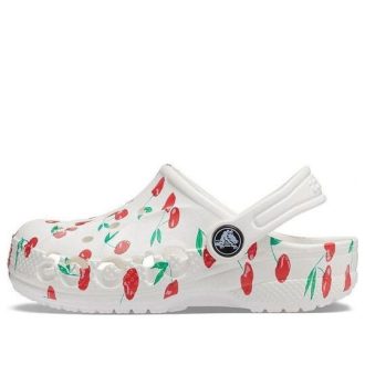 Sabots Crocs (PS) Baya Graphic « Cerise blanche » 207017-1F6