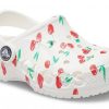 Sabots Crocs (PS) Baya Graphic « Cerise blanche » 207017-1F6